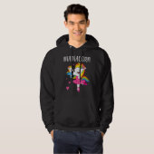Mamacorn Ma Funny Unicorn voor Moederdag Hoodie (Voorkant volledig)