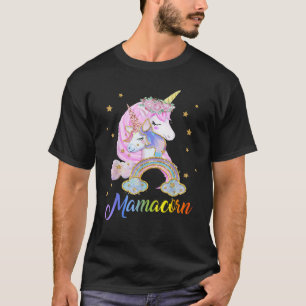 MamaCorn Mom Grappige Eenhoorn Moederdag Gift To S T-shirt