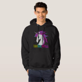 Mamacorn Schattige Eenhoorn Moeder Kostuum Moederd Hoodie (Voorkant volledig)