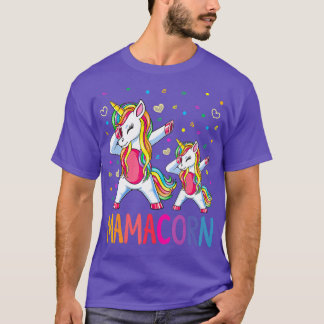 Mamacorn Unicorn Costume Mam Moederdag T-shirt