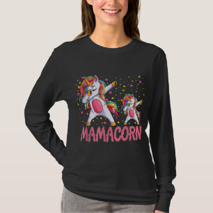 mamacorn unicorn mam baby grappige moederdag voor t-shirt
