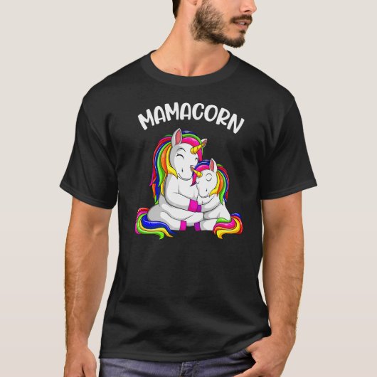 Mamacorn Unicorn mama Moederdag Vrouwen T-shirt (Voorkant)