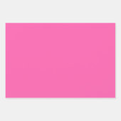 MaMagical Pink Kitsch Waterverf Ditsy Christmas Inpakpapier Vel (Voorkant 3)