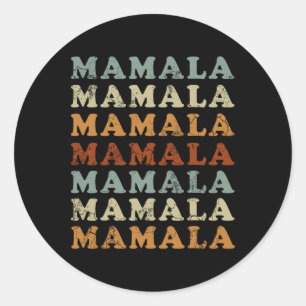 Mamala Kamala Harris &#'; 24 Democraat Ronde Sticker