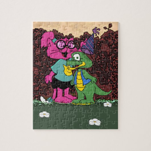 Mamamacanz Jigzaag Puzzle Legpuzzel (Verticaal)