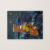 Mamamacanz Jigzaag Puzzle Legpuzzel (Horizontaal)