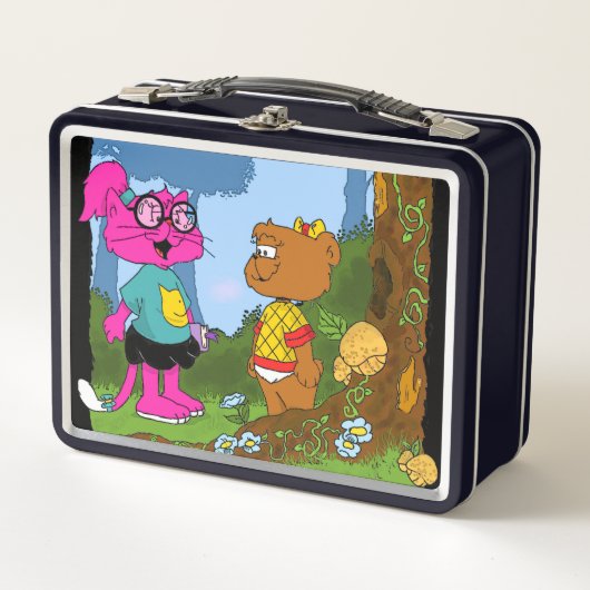 Mamamacanz Metal Lunch Box (Voorkant)