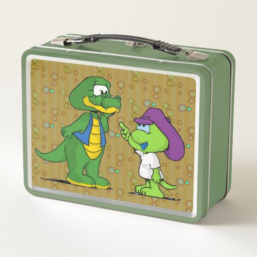 Mamamacanz Metal Lunch Box (Achterkant)