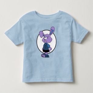 MAMAMACANZ   Paarse Bunny Kinder Shirts
