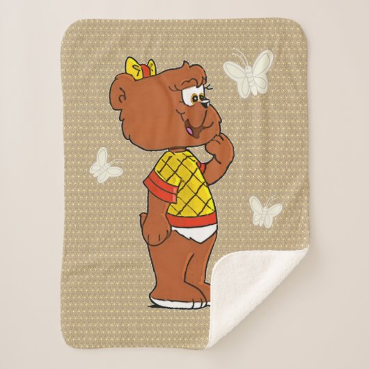 Mamamacanz Sherpa Deken (Voorkant)