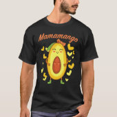 Mamamango Mam Moederdag Vrouwen Zwangerschap Pregn T-shirt (Voorkant)
