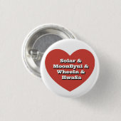 Mamamoo Love Ronde Button 3,2 Cm (Voorkant /achterkant)