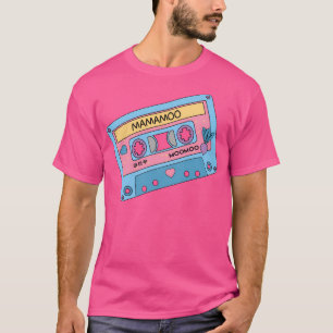 Mamamoo Moomoo Schattige Retro Pastel Cassetteband T-shirt
