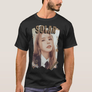 Mamamooo Solar Kpop Vrouwelijke groep Scrapbook Co T-shirt