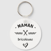 Maman bricoleuse sleutelhanger (Voorkant)