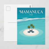 Mamanuca-eilanden Fiji Briefkaart (Voorkant / Achterkant)