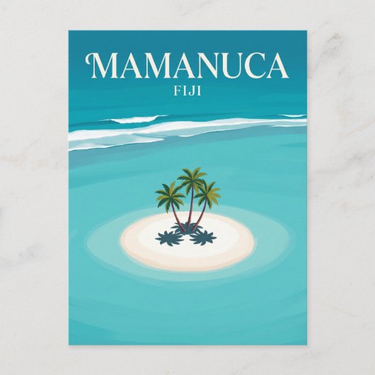 Mamanuca-eilanden Fiji Briefkaart (Voorkant)