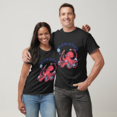 Mamapus Grappige Octopus Moeder Schoonmaak Octopus T-shirt (Unisex)
