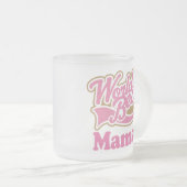 Mamar Gift Pink Matglas Koffiemok (Voorkant rechts)