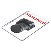 Mamarazzi Fotograaf Notitieboek (Linkerzijde)
