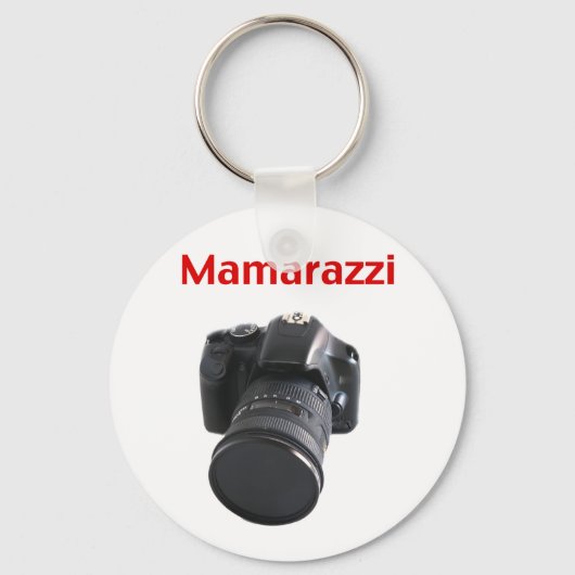 Mamarazzi Fotograaf Sleutelhanger (Voorkant)