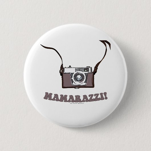 Mamarazzi. Ronde Button 5,7 Cm (Voorkant)