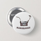 Mamarazzi. Ronde Button 5,7 Cm (Voorkant /achterkant)