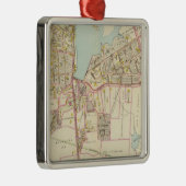 Mamaroneck dorp, New York Metalen Ornament (Rechts)