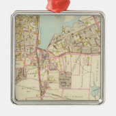 Mamaroneck dorp, New York Metalen Ornament (Voorkant)