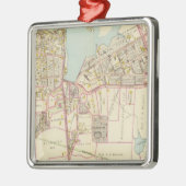 Mamaroneck dorp, New York Metalen Ornament (Links)