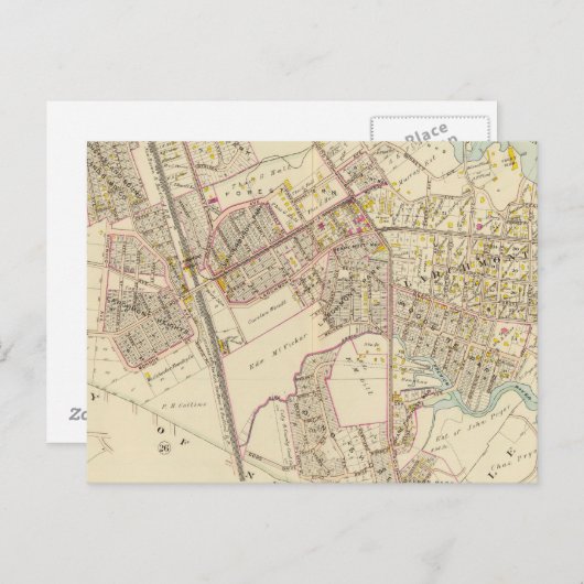 Mamaroneck, Larchmont, New York Briefkaart