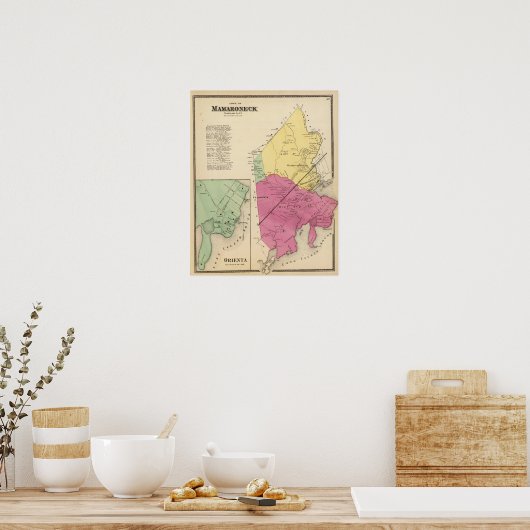 Mamaroneck Town, Orienta Poster (Keuken)