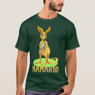 MAMAROO Kangaroo Moederdag T-shirt