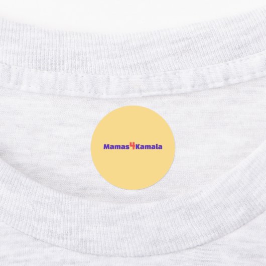 Mamas4Kamala IJzeronen Labels (Aangebracht)