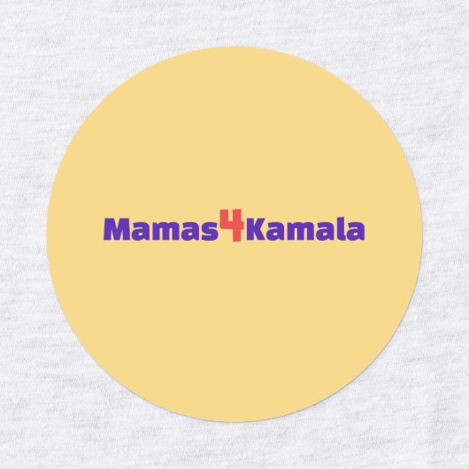 Mamas4Kamala IJzeronen Labels (Design 2)