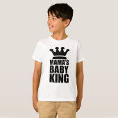 Mamas baby King T-shirt (Voorkant volledig)