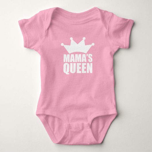 Mamas baby koningin romper (Voorkant)