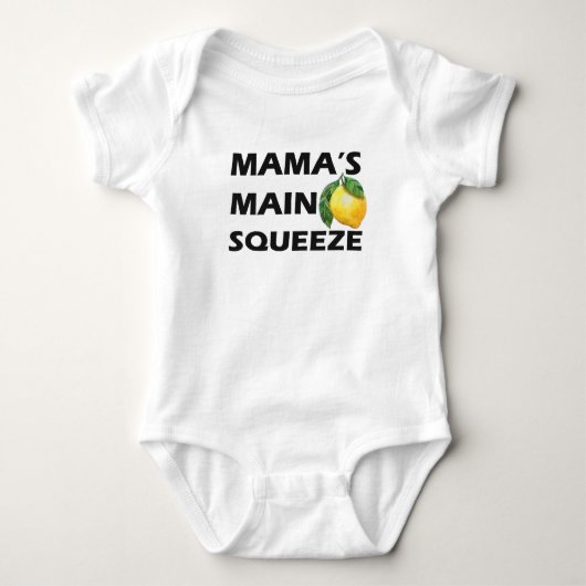 Mama's belangrijkste knuffel grappig romper (Voorkant)