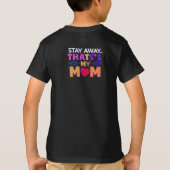 Mama's beschermer t-shirt (Achterkant)