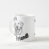 Mama's beste Bont-ooit Vriend! Koffiemok (Voorkant links)