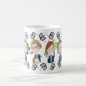 Mama's beste vrienden vieren vriendschap koffiemok (Center)