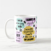 Mama's bevestiging Moederdag Gift Koffiemok (Links)