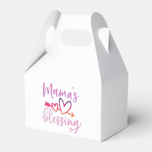 Mama's Blessing Bedankdoosjes (Voorkant Zijde)
