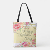 Mama's Blooming Garden: Happy Moederdag Tas (Achterkant)
