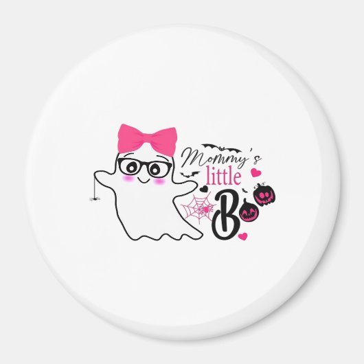 Mama's Boo Halloween Magneet (Voorkant)