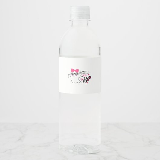 Mama's Boo Halloween Waterfles Etiket (Voorkant)