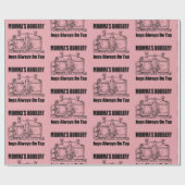 Mama's Boobery Jugs Altijd Op Tap Cadeaupapier (Vlak)