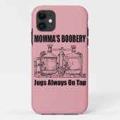 Mama's Boobery Jugs Altijd Op Tap Case-Mate iPhone Case (Achterkant)