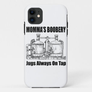 Mama's Boobery Jugs Altijd Op Tap Case-Mate iPhone Case