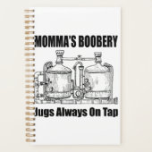 Mama's Boobery Jugs Altijd Op Tap Planner (Voorkant)